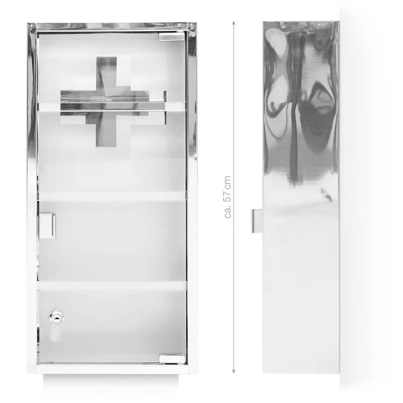 Armoire à Pharmacie En Inox Porte – Image 4