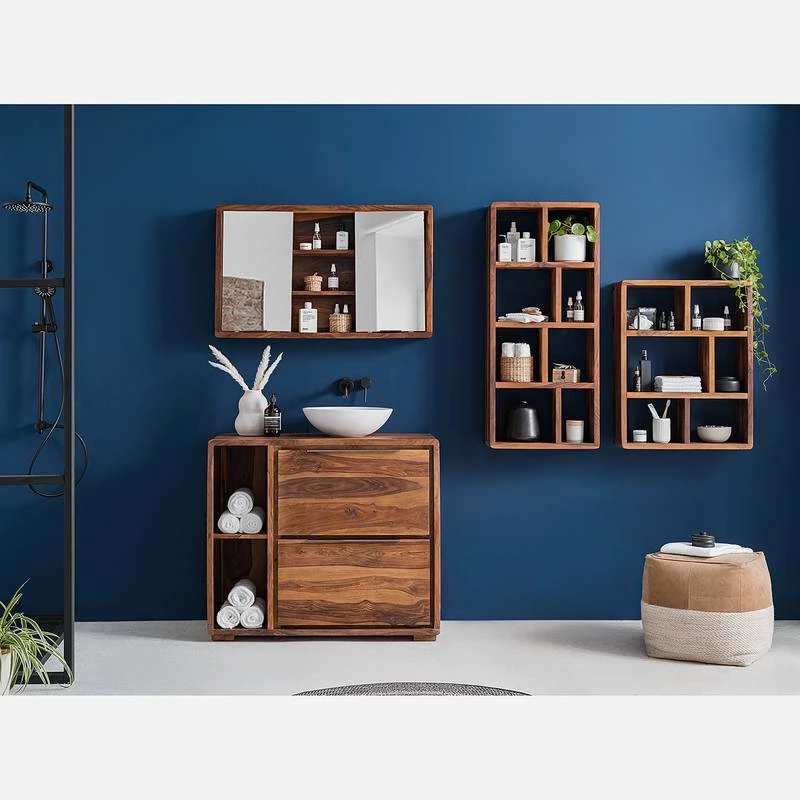 Meuble Avec Vasque TRANGLE 2 Tiroirs – Image 2