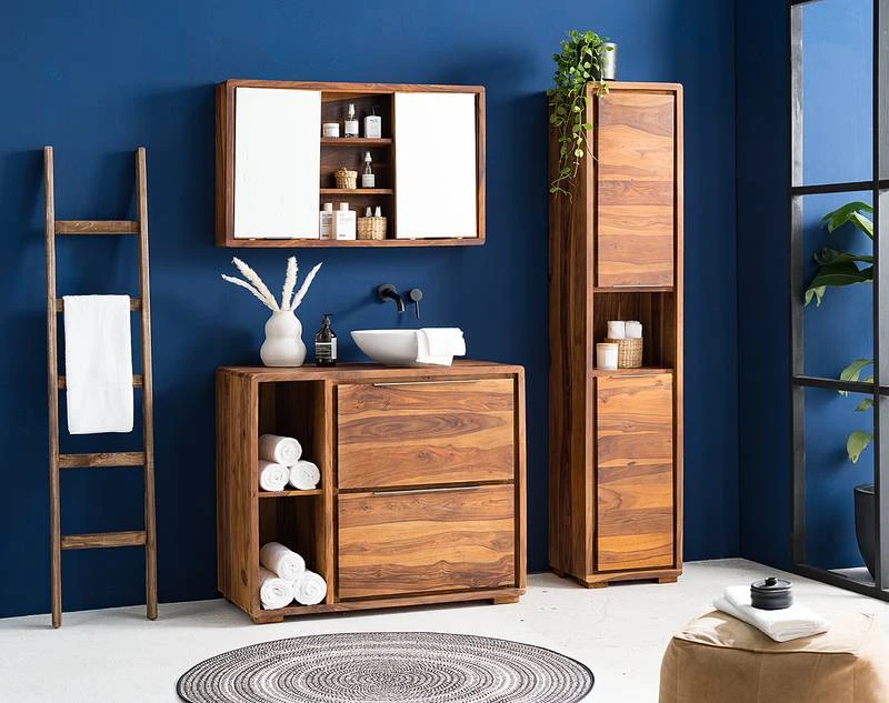 Meuble Avec Vasque TRANGLE 2 Tiroirs – Image 4