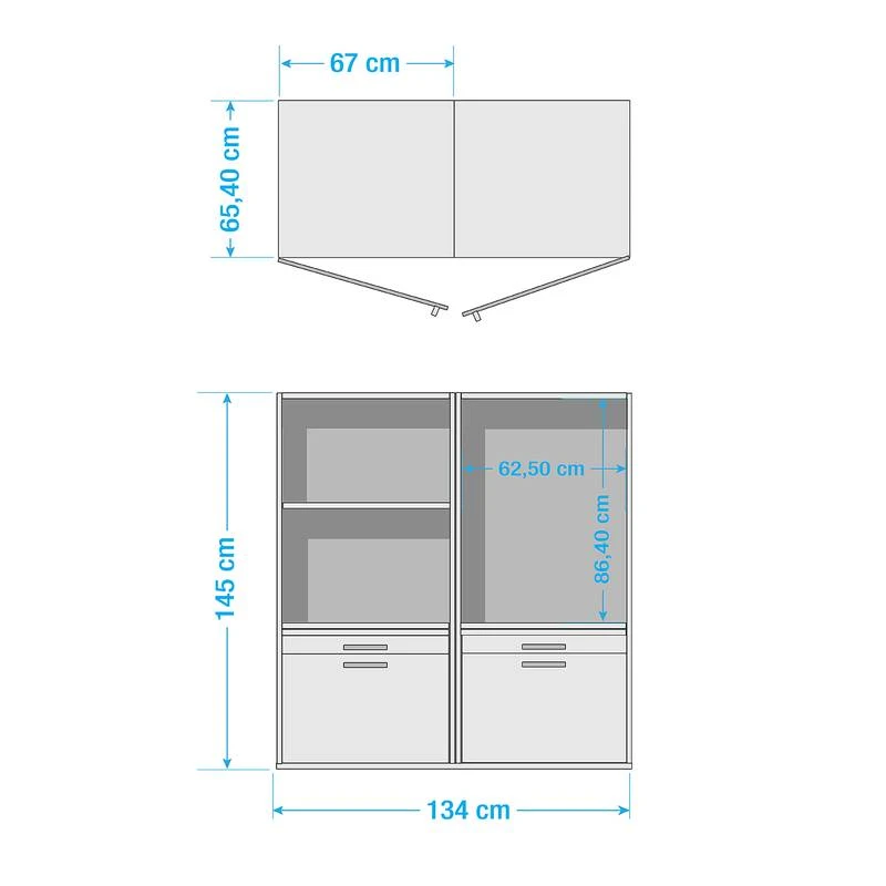 Armoire Pour Machine à Laver Kielce IX – Image 5