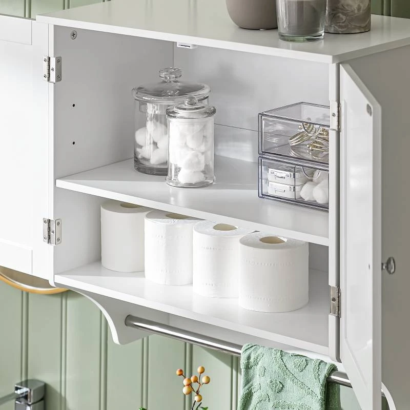 Meuble Haut De Salle De Bain BZR84-W â Image 4