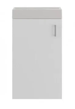 Lave-mains 1 Porte Avec Vasque L40cm
