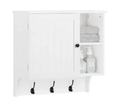 Armoire Haute Salle De Bain BZR103-W