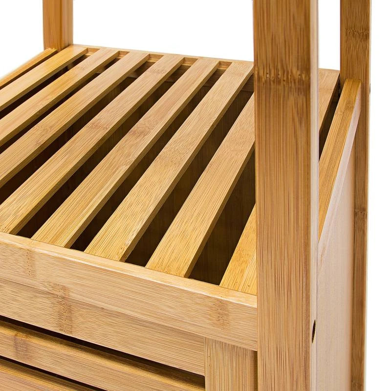 Étagère Salle De Bain Cuisine Bambou – Image 6