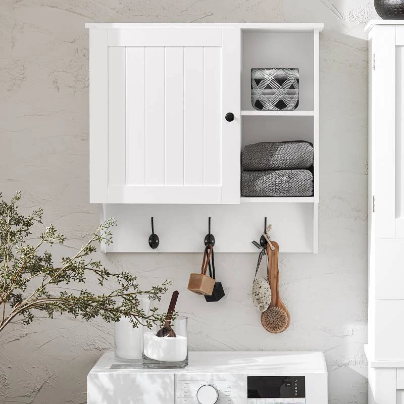 Armoire Haute Salle De Bain BZR103-W – Image 2