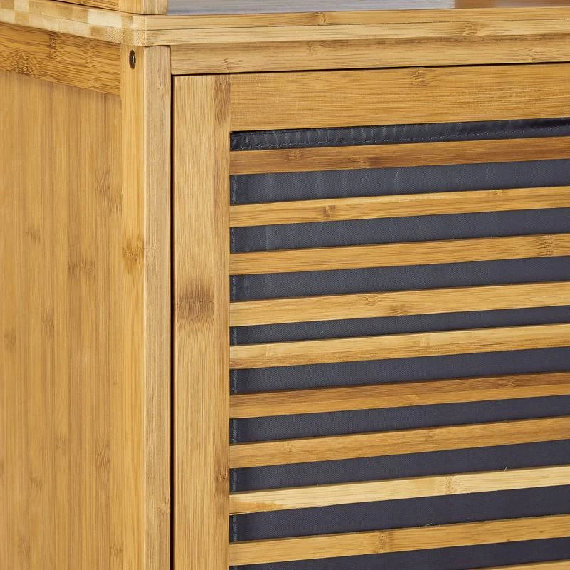 Armoire De Salle De Bain Bambou 5 étages – Image 7