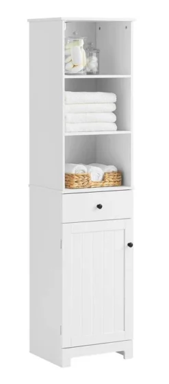 Meuble Colonne De Salle De Bain BZR17-W