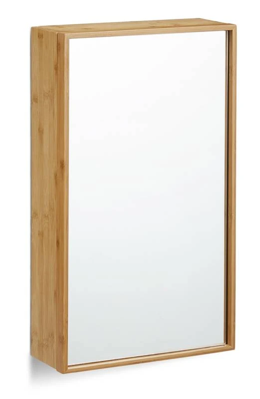 Armoire De Salle De Bain Miroir Bambou