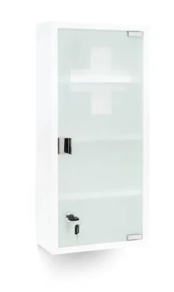 Armoire à Pharmacie Blanche Inox