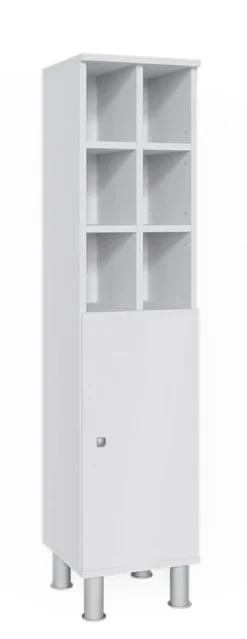 Chiffonnier Fynn Blanc 8 Compartiments