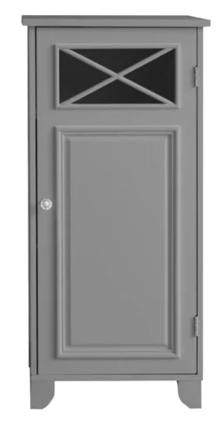 Armoire De Plancher Avec 1 Porte Gris