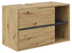 Meuble Sous-lavabo Viola Artisan/gris