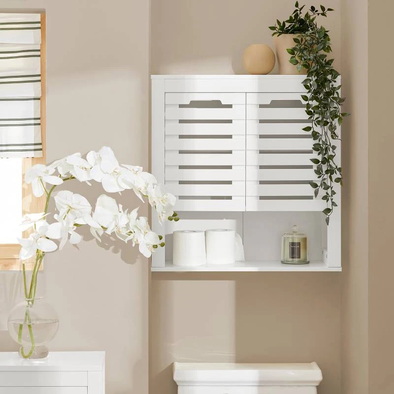 Meuble Haut De Salle De Bain BZR51-W â Image 2