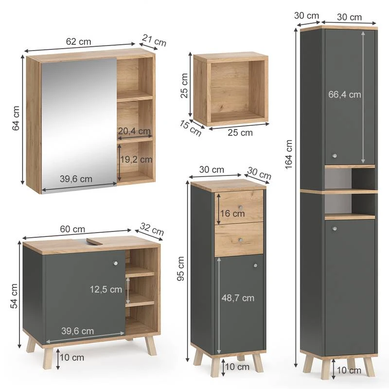 Salle De Bain Senyo (3 éléments) – Image 7