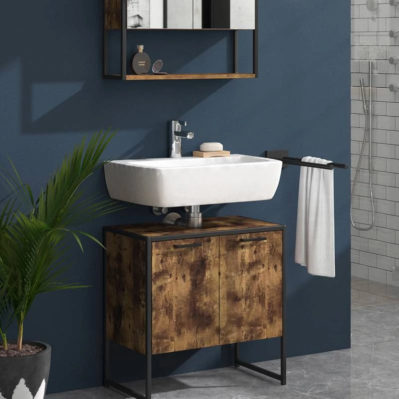 Salle De Bain Fyrk Vieux Bois (2 élém.) – Image 6