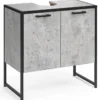 Meuble Sous-lavabo Fyrk Béton