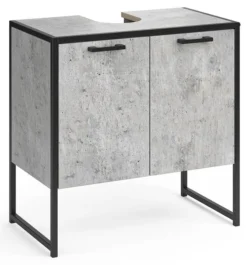 Meuble Sous-lavabo Fyrk Béton