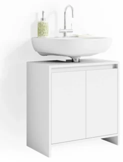 Meuble Sous-lavabo Emma Blanc